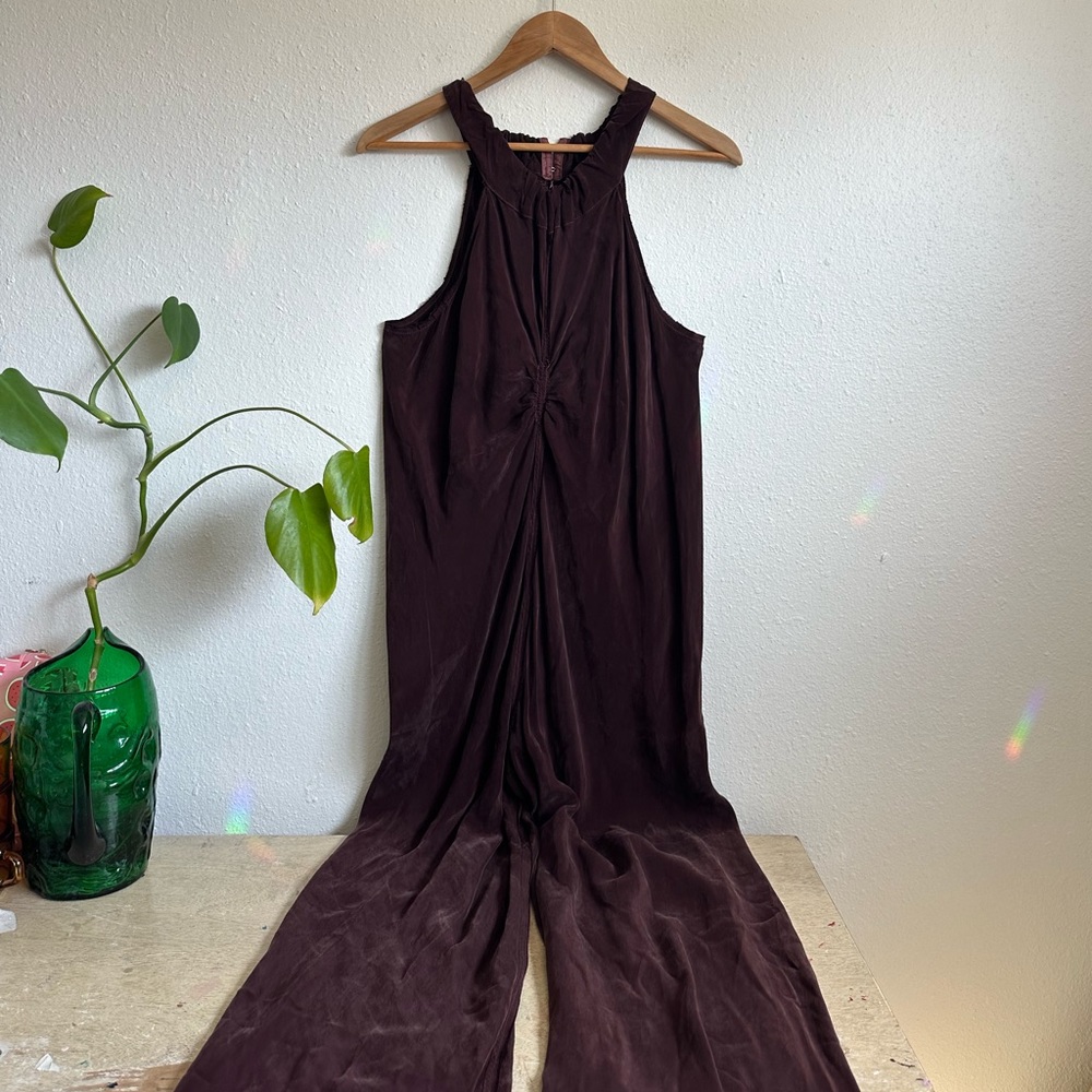 Jaga Dtla Rayon Fluid Jumpsuit